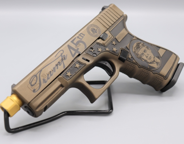 Glock 19 Gen 4 Trump Bronze 9mm
